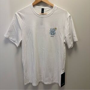 NWT Men’s S lululemon 100% Cotton Jersey T-Shirt Big Island Hawaii City - White